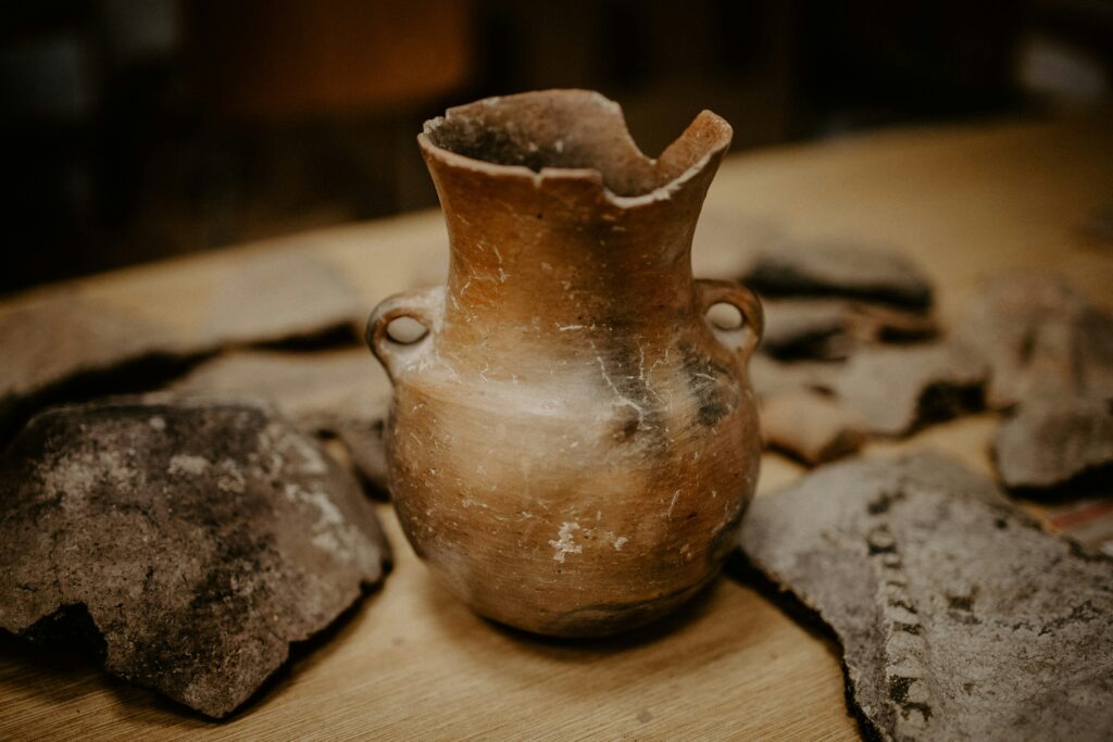 Over het beheren van archeologische collecties in Atlantis