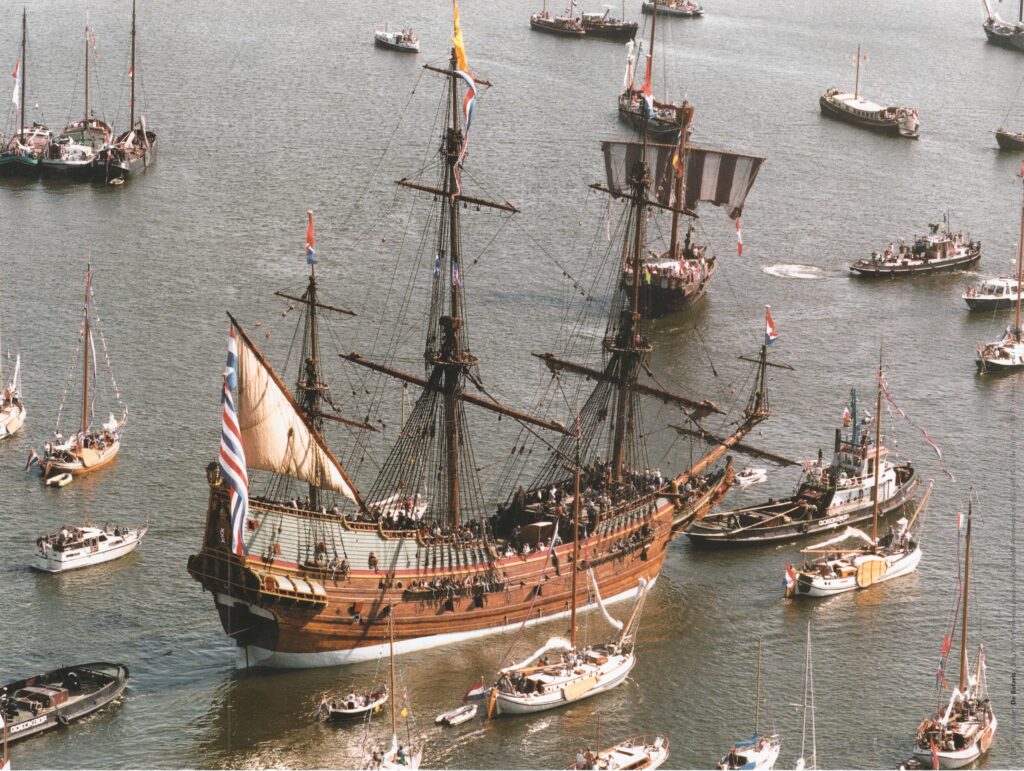 Van water naar Land: de verplaatsing van de Batavia